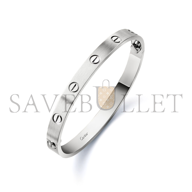 CARTIER LOVE BRACELET, CLASSIC MODEL, BRUSHED B6077117